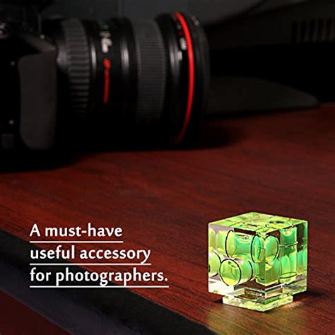 SENHAI Triple Axis Hot Shoe Bubble Spirit Level Compatible Compatible For Canon Nikon Pentax