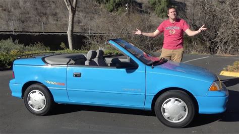 The Geo Metro Convertible Was a Hilariously Basic Roadster