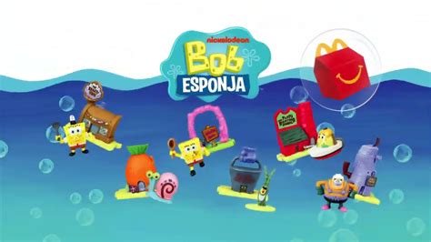 Mcdonald S Cajita Feliz Bob Esponja Youtube