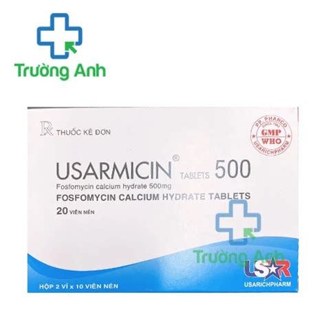 Usarmicin 500mg Thuốc điều Trị Nhiễm Khuẩn Của Usarichpharm