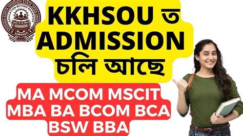 Kkhsou Admission 2023 Kkhsou Study Centres Kkhsou Programmes 2023