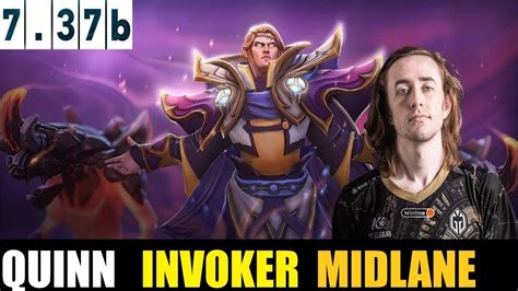 Quinn Invoker Mid B Dota Highest Mmr Match Dota