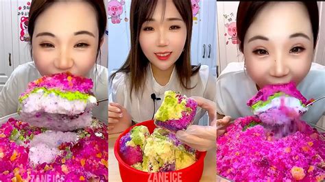 Matcha Ice Eating Sped Up Part Asmr Yy And Qian Shaved Ice