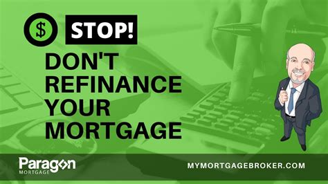 Should I Refinance My Mortgage Now Is It A Good Time To Refinance