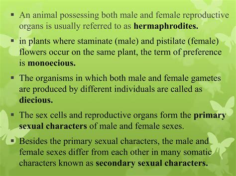 Sex Determination Chromosomal Theory Of Sex Determination Ppt