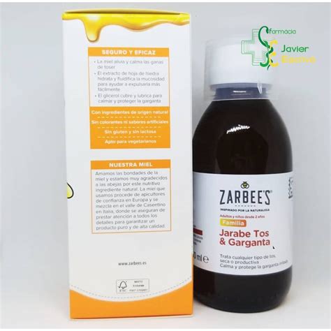 Zarbee S Familia Jarabe Tos Y Garganta Sabor Frutal 150 Ml