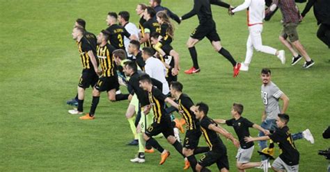 Aek Volta A Ser Campe O Do Campeonato Grego Ap S Anos