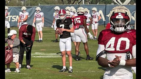 Highlights: 5-star QB Julian Sayin at Alabama's Rose Bowl practice ...