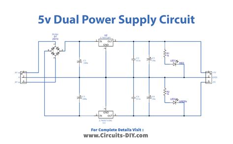 5v Dual Power Supply Circuit