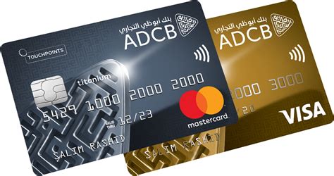 Touchpoints Titanium And Gold Credit Cards Adcb