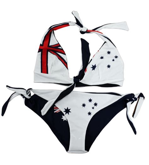 Reversible Australia Flag Bikini Australia S No1 Souvenir Store