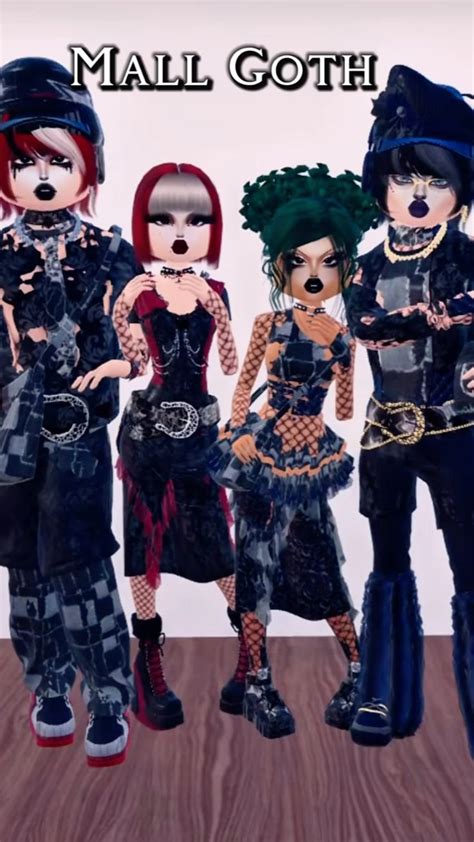 Theme Goth Mall Goth In 2024 Aesthetic Roblox Royale High Outfits