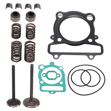 Cylinder Intake Exhaust Valve Gasket Kit Atv Accessory Replacement For Warrior 350 Yfm350x 1987