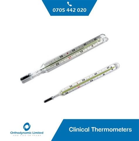 Clinical thermometer - Orthodynamic Ltd - Call 0705442020