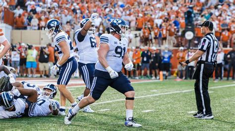 Byu Football Depth Chart Game Nine Against West Virginia