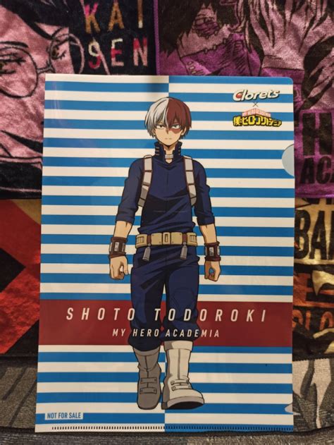 Shoto Todoroki Clear File Folder My Hero Academia Hobbies Toys