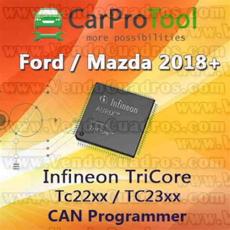 Carprotool Can Pack Ford Mazda Nissan Infineon Tricore