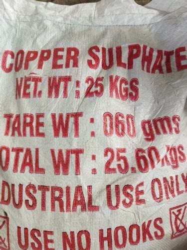 Copper Sulphate 25 Kg Powder At Rs 190kg In Nagpur Id 2850524228973