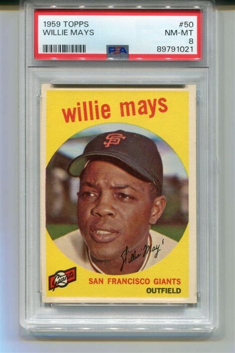 Willie Mays Topps Base Price Guide Sports Card Investor