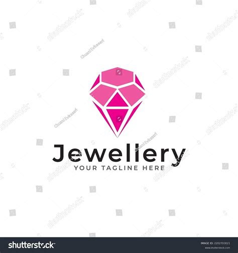 Creative Diamond Logo Icon Design Template Stock Vector Royalty Free