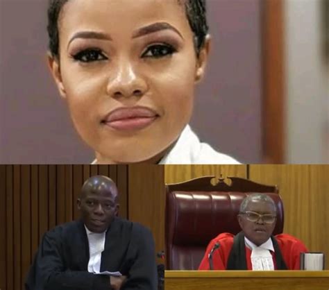 Zandile Khumalo Tells The Prosecuter She Is Someone Elses Wife So She