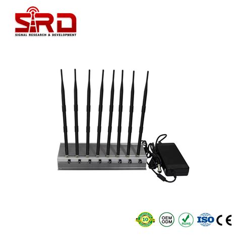 Universal High Power 76W 8 Bands 5g Signal Jammer Mobile Phone Network