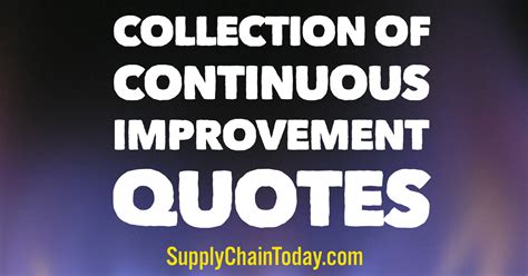 The Best Continuous Improvement Quotes