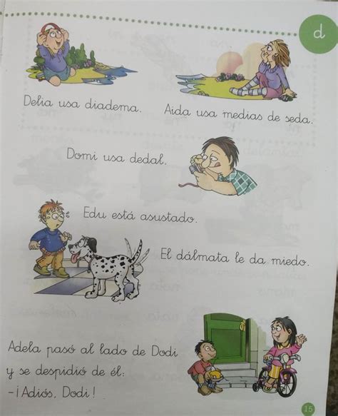 Pin De Clasebreal En Cartilla De Lectura Palabras Con G Dibujo De