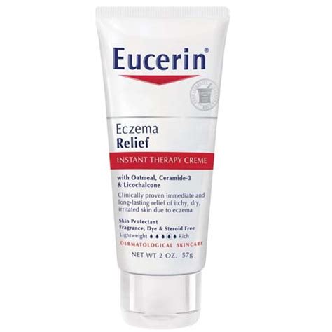 Eucerin Eczema Relief Instant Therapy Cream 2 Oz