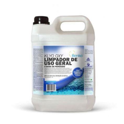 Tudo Sobre Limpador De Uso Geral A Base De Peroxido Klyo Oxy 5l Renko