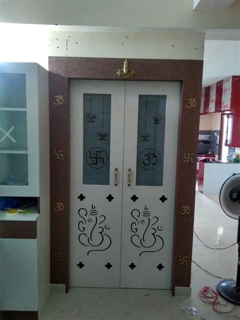 Traditional Pooja Room Door Glass Design Pooja Room Door Design Room Door Design