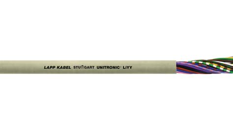 Unitronic Liyy 2x05 Lapp Mehradriges Kabel Yy Ungeschirmt Pvc 2x