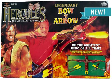 Hercules Legendary Bow 'N Arrow Toy Autographed by Kevin Sorbo | Sorbo ...