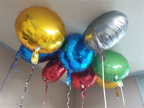 Many Helium Mylar Foil Balloons In My Room Foil Balloons Mylar