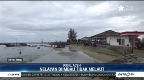 Peringati 15 Tahun Tsunami Aceh Nelayan Diimbau Tak Melaut Video