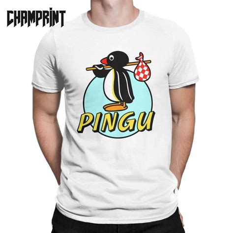 Männer Pinguin MUTTER Pingu T Shirts Serie Cartoon Meme Kinder 80s 90s