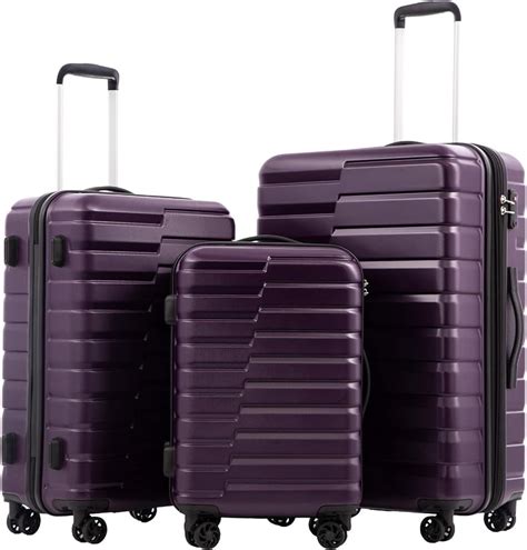 Samsonite Tech Hardside Expandable Luggage With Spinner Wheels Purple