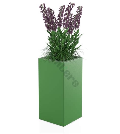 Donica Wysoka 70 Cm Tower Pot ZIELONA 35x70 Cm Planters