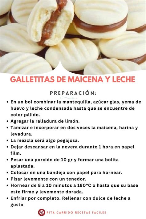 Galletitas De Maicena Y Leche Di