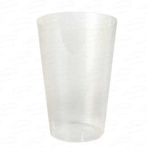 Vaso Combi Cocktail Alto Plástico PP 450ml Reutilizable Inyectado