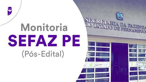 Concurso Sefaz Pe Descubra Os Assuntos Mais Cobrados Pela Fcc Youtube