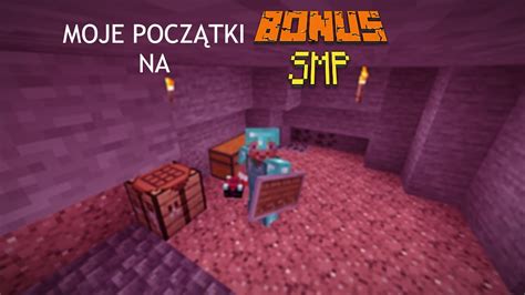 MOJE POCZĄTKI na BONUS SMP Ryba Venryba YouTube