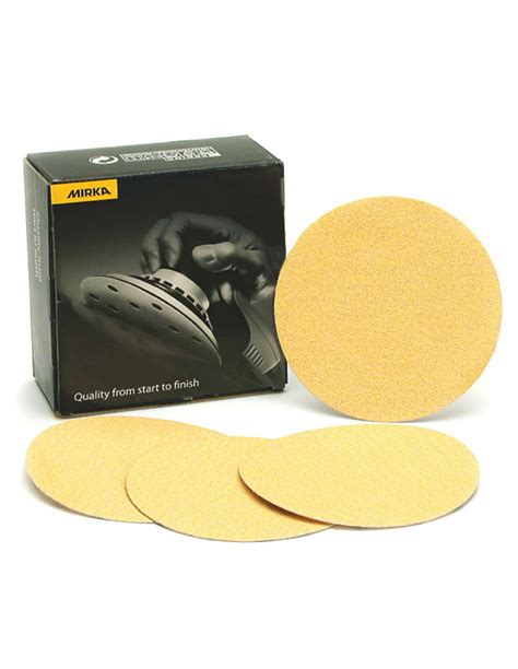 Mirka GOLD 77mm Grip P120 Sanding Discs