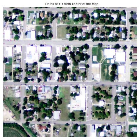 Aerial Photography Map of Hanover, KS Kansas