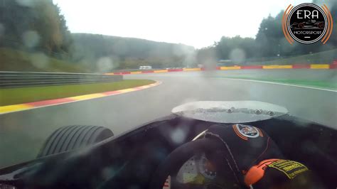 Spa Historic F1 Onboard In The Rain Youtube