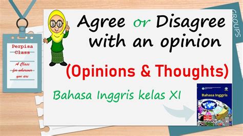 Agree Or Disagree With An Opinion Ii Bahasa Inggris Kelas Ii