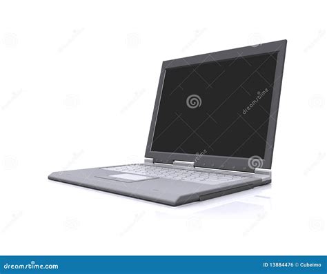 Laptop Isolated Stock Illustration Illustration Of Computer