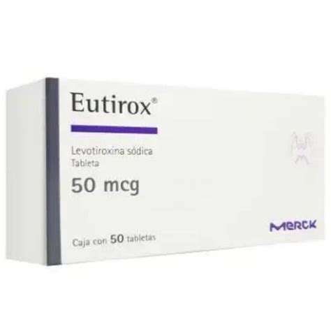 Eutirox 50 Tabletas 50mcg