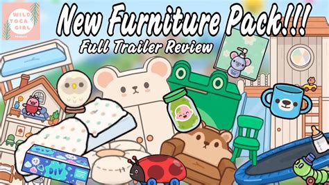 New Furniture Pack 👶🏼💗snuggle Cubs 🥺 Full Trailer Review ⭐️ Toca Life World Youtube