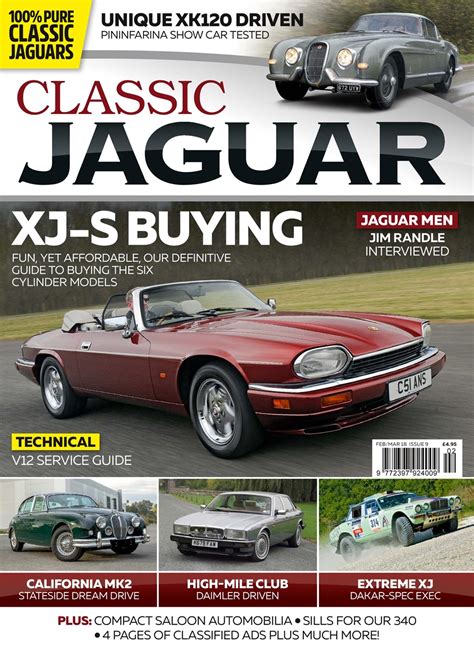 Classic Jaguar Magazine Febmarch 2018 Back Issue